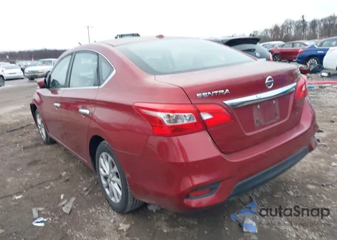 2016 Nissan Sentra Fe+ S/S/Sl/Sr/Sv z USA, uszkodzony, nr VIN 3N1AB7AP3GL664134